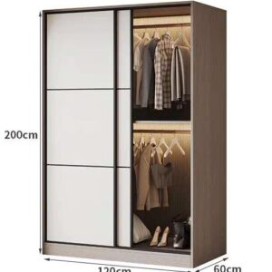 Modern Sliding Glass Door Wardrobe