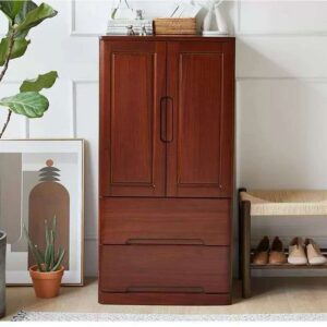 Traditional Cherry Wood Armoire